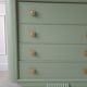 Green art deco chest of drawers