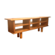 Minimalist walnut shelf, 1960s