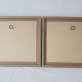 Deux aquarelles encadrées signées grosz