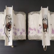Pair of vintage wall lights 1960