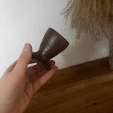 Grès egg cup Turgis pottery Calvados