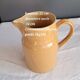 Glazed stoneware carafe