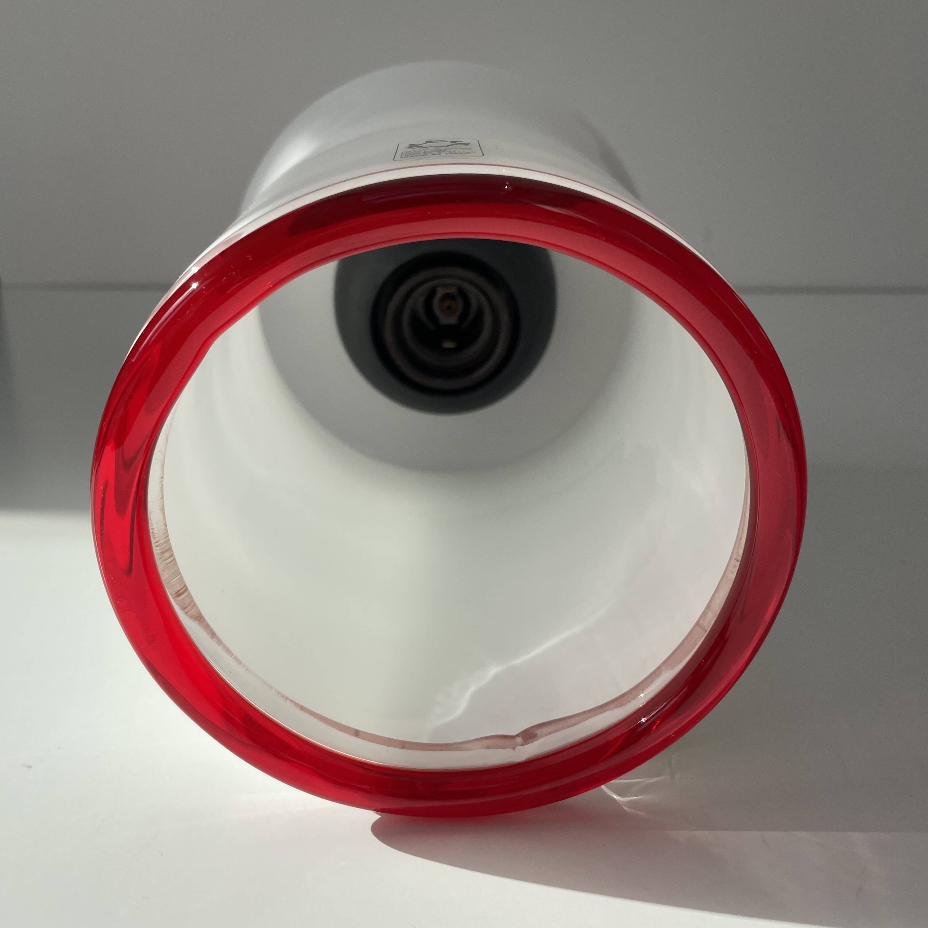 Leucos glass table lamp Murano Italy