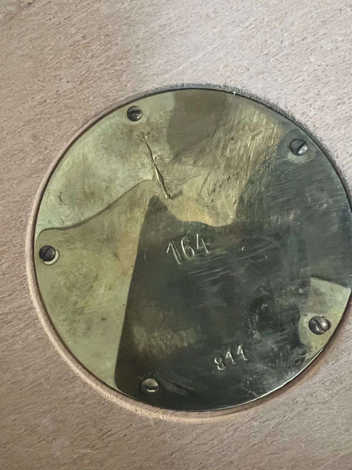 60s 70s floor lamp porcelain KPM brass space age