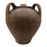 Antique terracotta jug from the 16th century