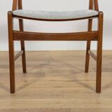 Mid-Century Teak Dining Chairs, Denmark 1960s, Set of 4