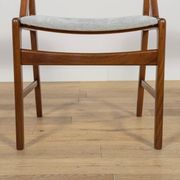 Mid-Century Teak Dining Chairs, Denmark 1960s, Set of 4