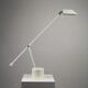 Minimalist White Adjustable Desk Lamp by Massive, Belgium — 1980s