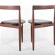 Pair of "Roundette" chairs by Hans Olsen for Frem Rolje, Denmark