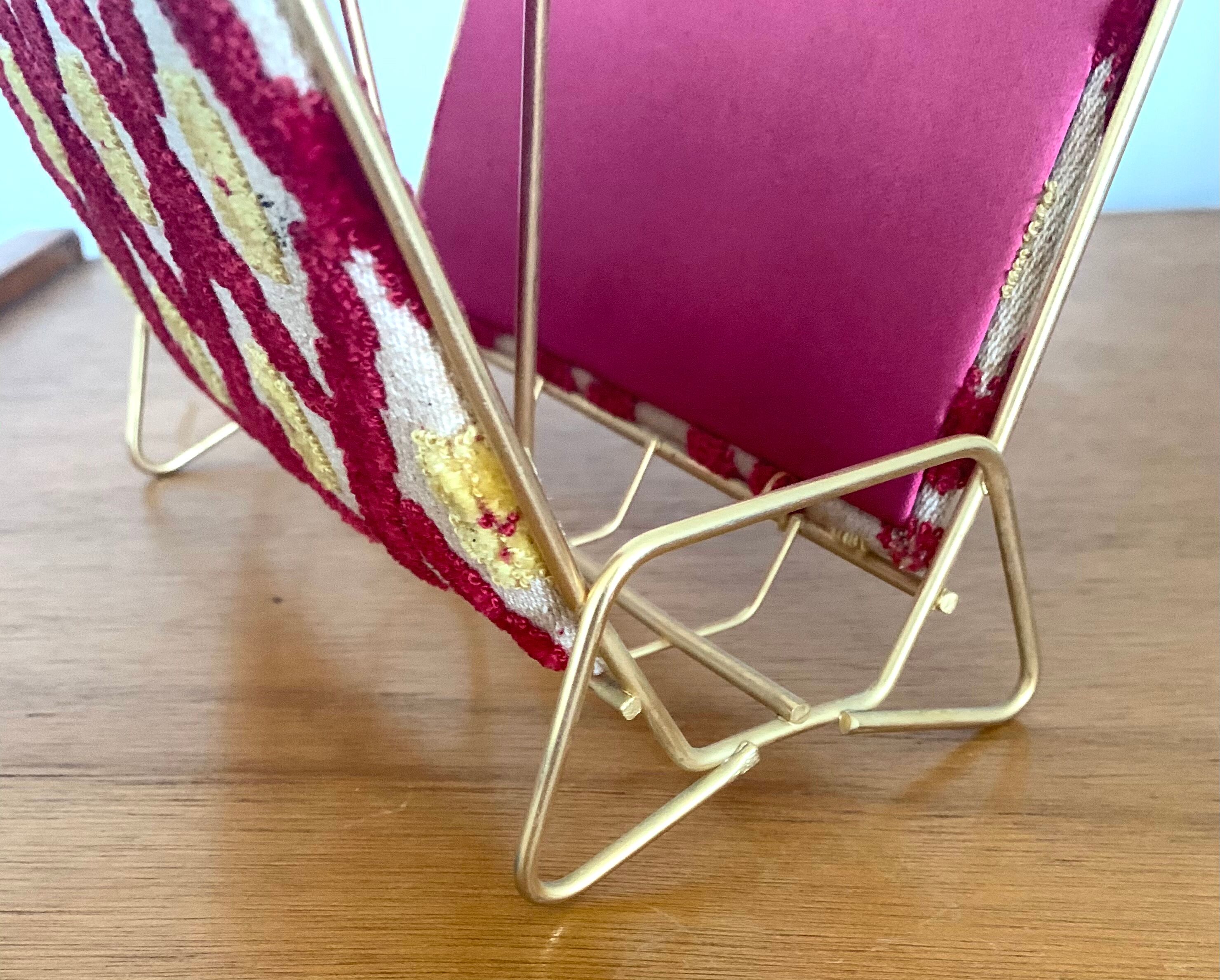 Vintage magazine rack