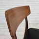 1970s, set of 4 Danish dining chairs by Findahl Møbelfabrik, teak wood.
