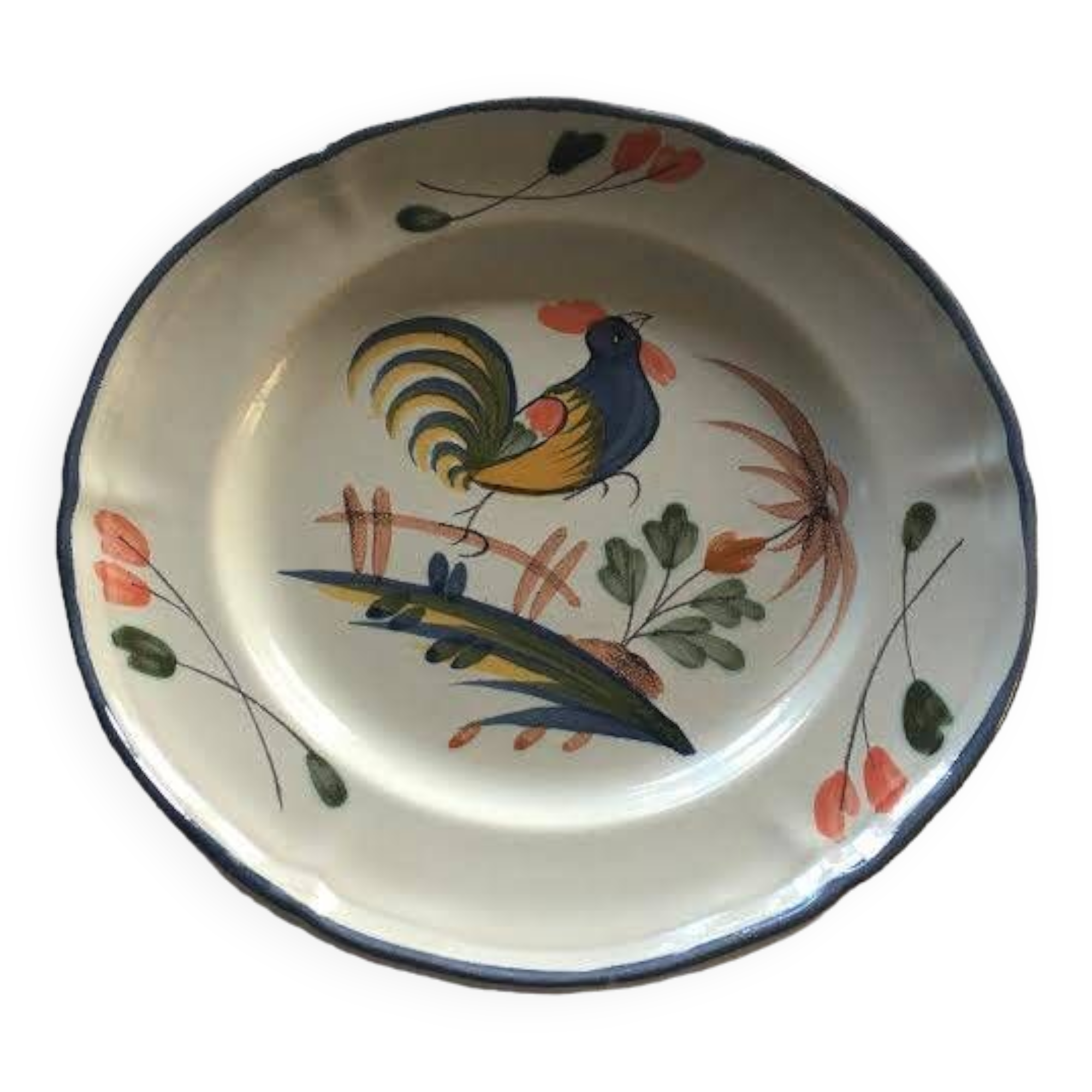 "The Rooster" Plate