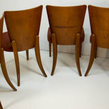 Art Deco Dining Chairs H-214 by Jindrich Halabala for UP Závody, Set of 4