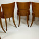 Art Deco Dining Chairs H-214 by Jindrich Halabala for UP Závody, Set of 4