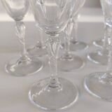 Set of 10 champagne flutes