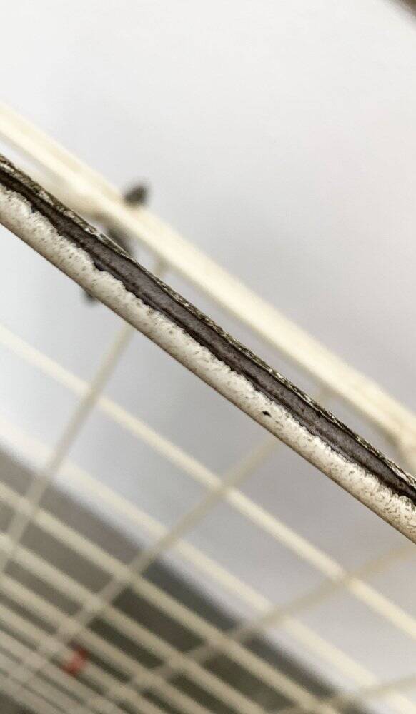 German minimalist Mid-Century coat rack in rope, 1960s