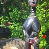 Grande statue africaine en bois