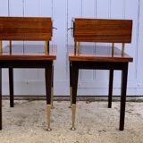 Pair of vintage bedside tables