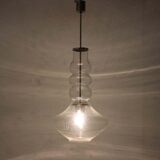 Paire de suspension en verre faits main, années 60