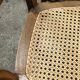 Pair of Louis Philippe walnut/Canage chairs