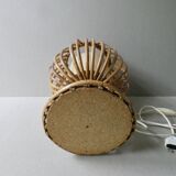 Rattan lamp from the 60s
