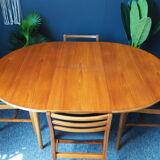 Table et quatre chaises A&FH Meubles