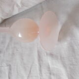 Pink opaline vase