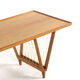 mid century modern Coffee table 'Deinum'  vintage design with magazine rack