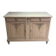 Magnificent antique buffet in solid oak – sandblasted / stripped