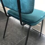Chaises en velours