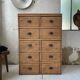 Craft furniture with drawers shell handles