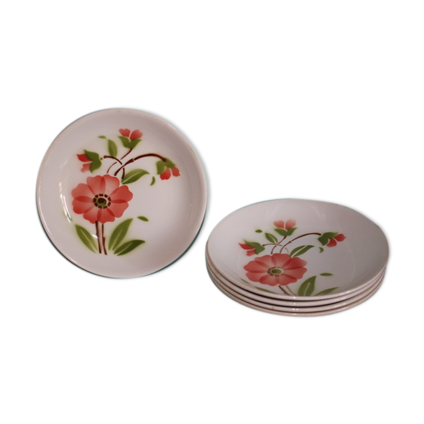 Vintage plates Moulin des Loups Orchies