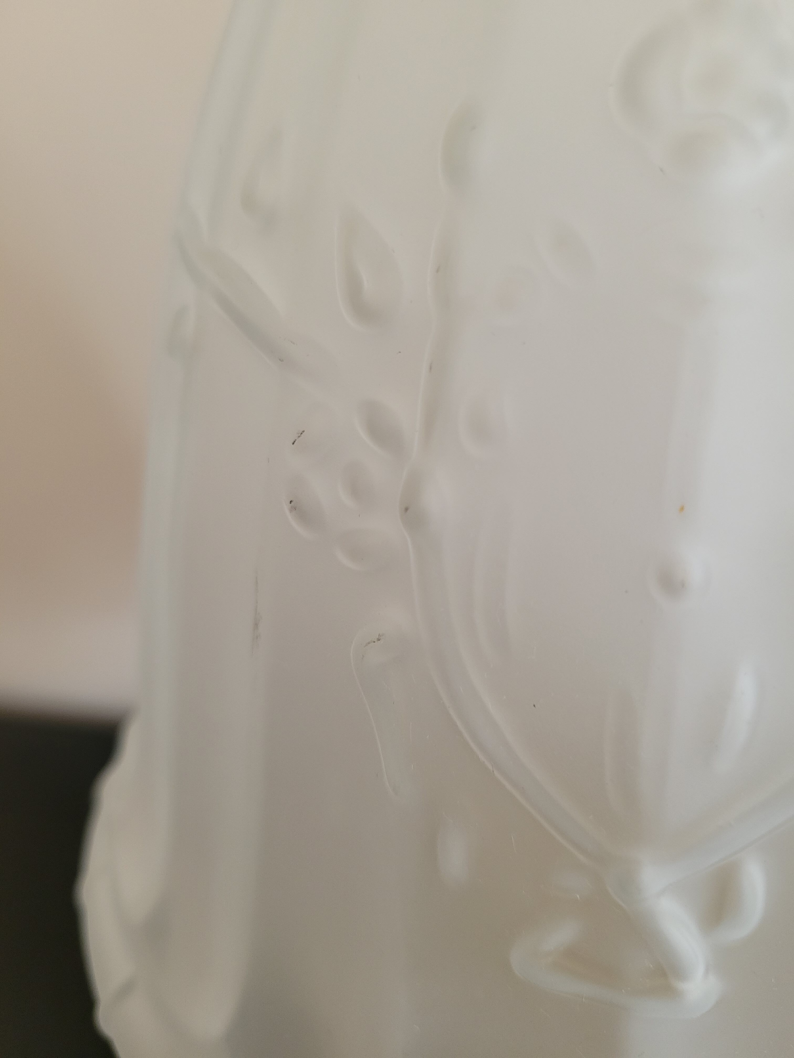 Art Deco lamp with glass globe