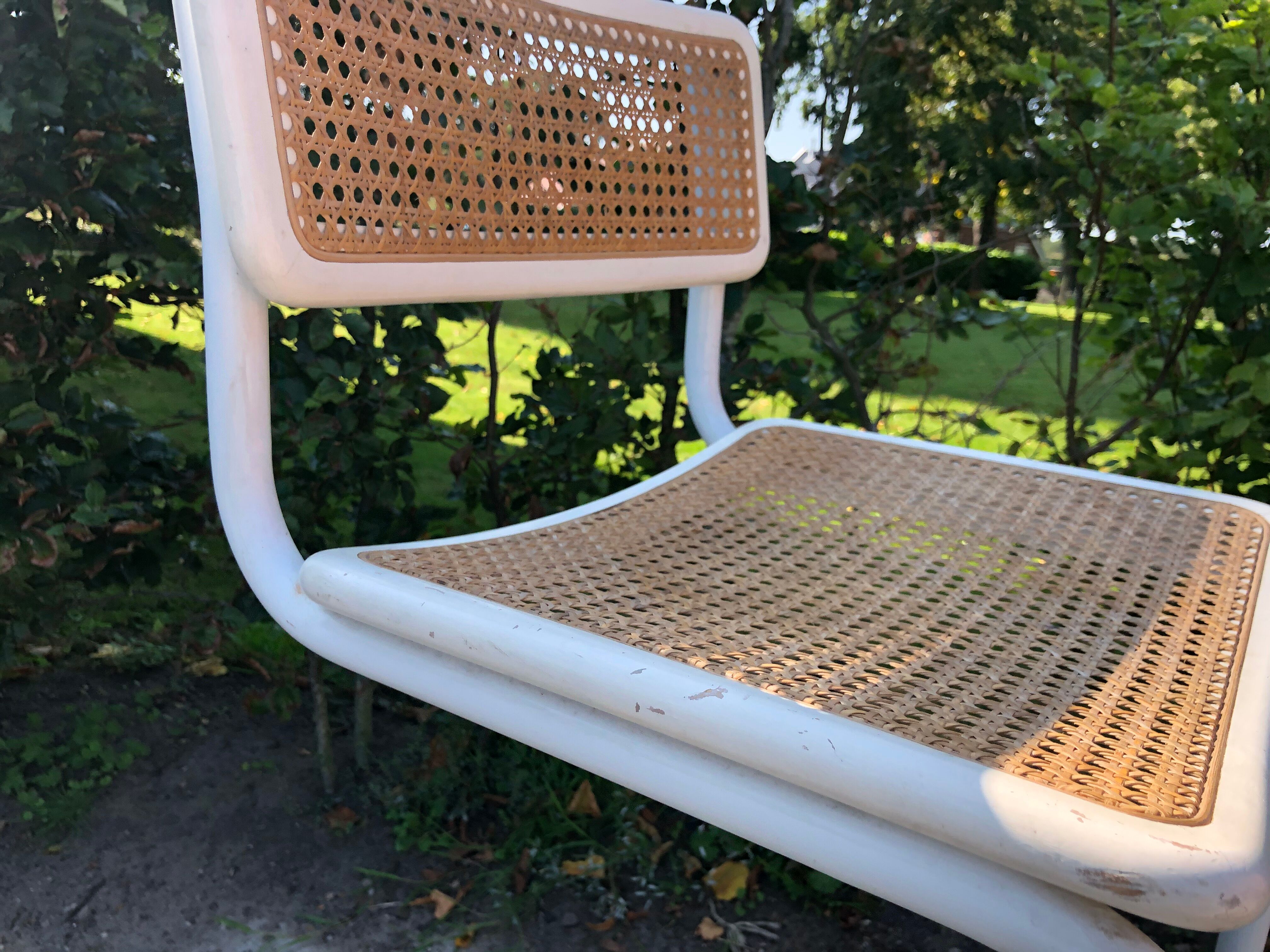 Vintage bar "Cesca" bar stool Marcel Breuer