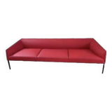 Saari high-end sofa by Arper, red sofa