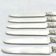 GEORGES FLAKENBERG - 6 SILVER FRUIT KNIVES