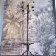 Parrot coat rack 12 wooden balls