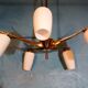 Chandelier suspension "Star" 1950s