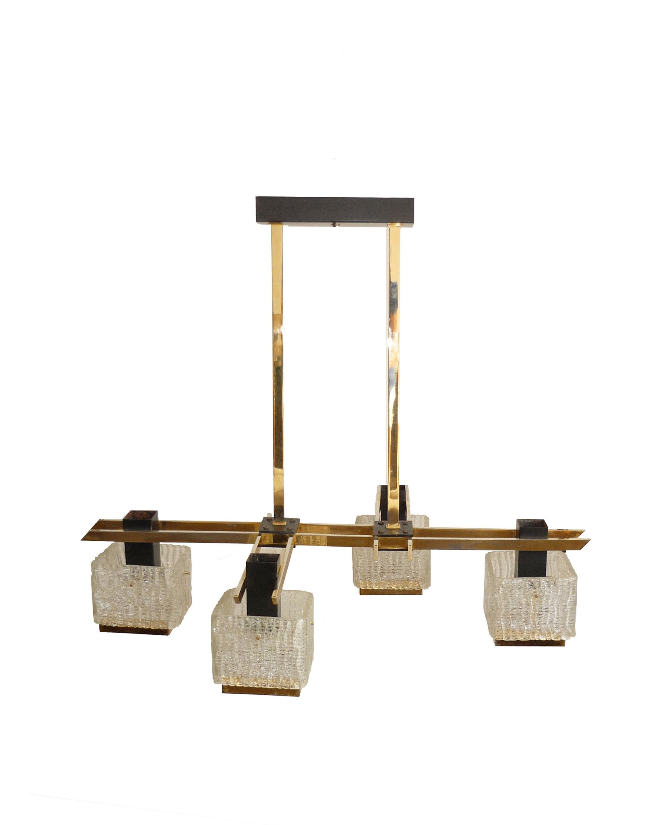 Chandelier by Maison Arlus, 1960s