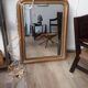 Miroir en bois doré 68x92cm