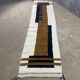 Handmade pure wool runner rug, size 75/300 cm.