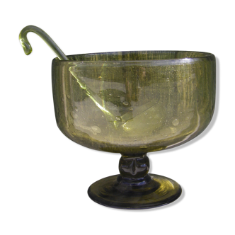 Bubble glass sangria cup