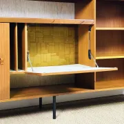 Enfilade scandinave haute en teck 1960