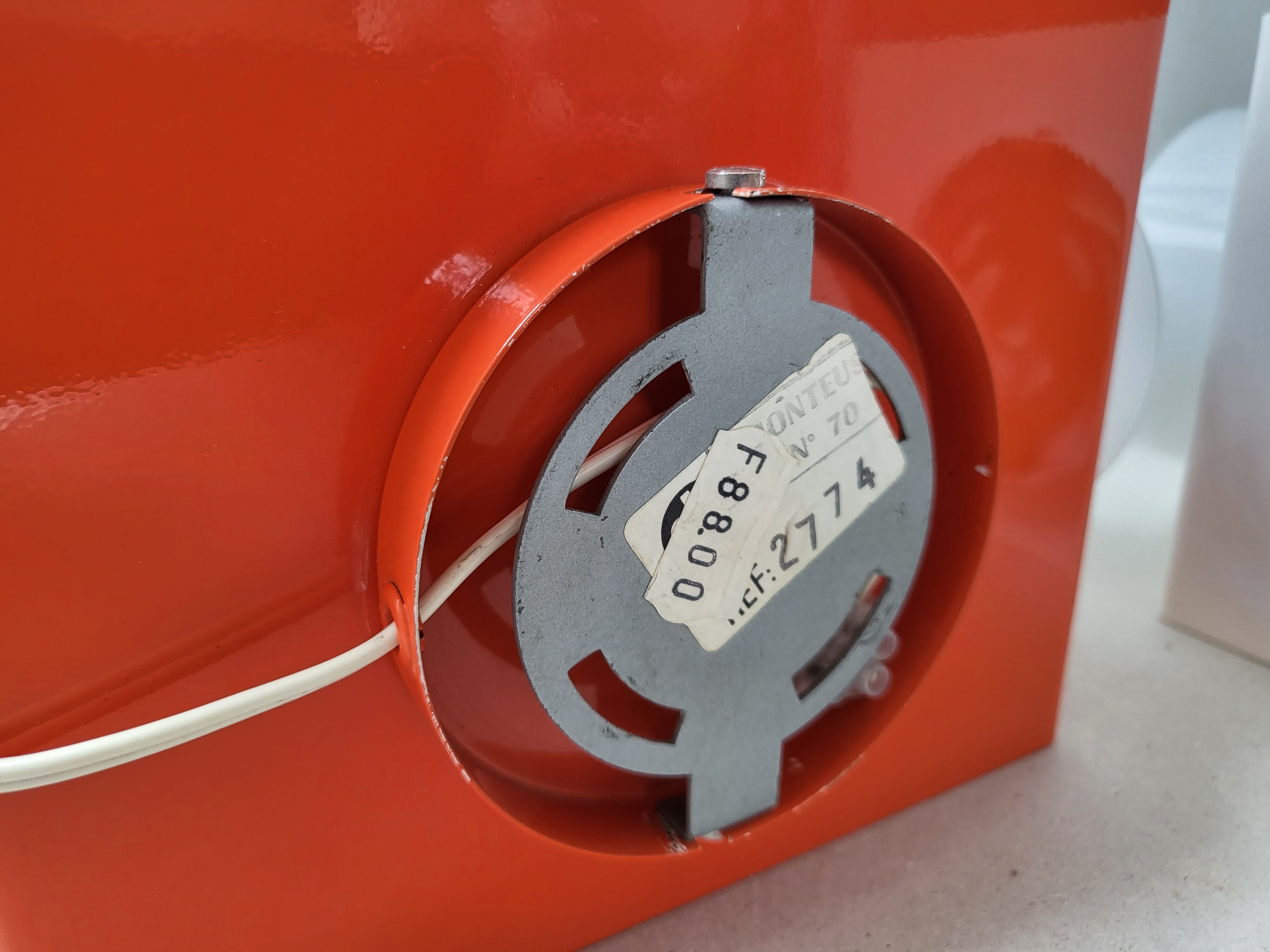 Pair of vintage wall lamps 1960 space age