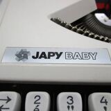 Japy Baby Hermes Beige typewriter