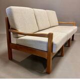 3-seater Scandinavian design sofa from the 1950s