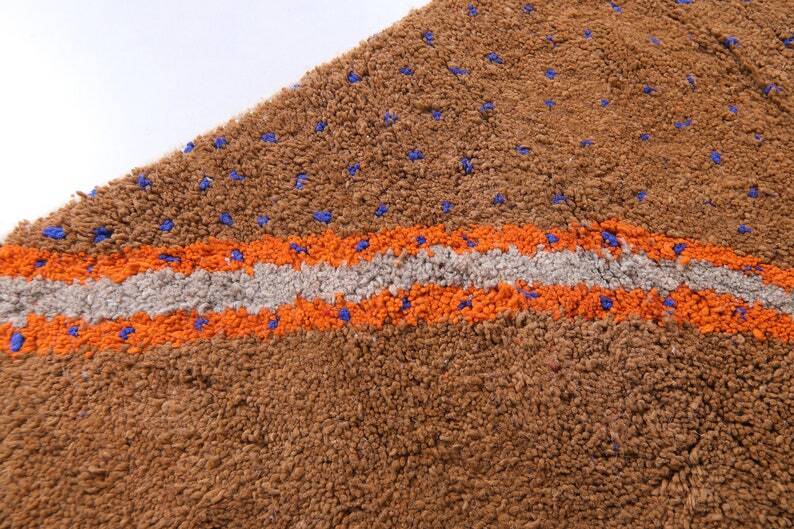 Brown Moroccan rug 150/250cm