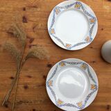 Raw wooden bistro table