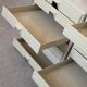 Set of 2 metal and plastic drawer lockers