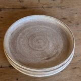 3 Aris stoneware plates